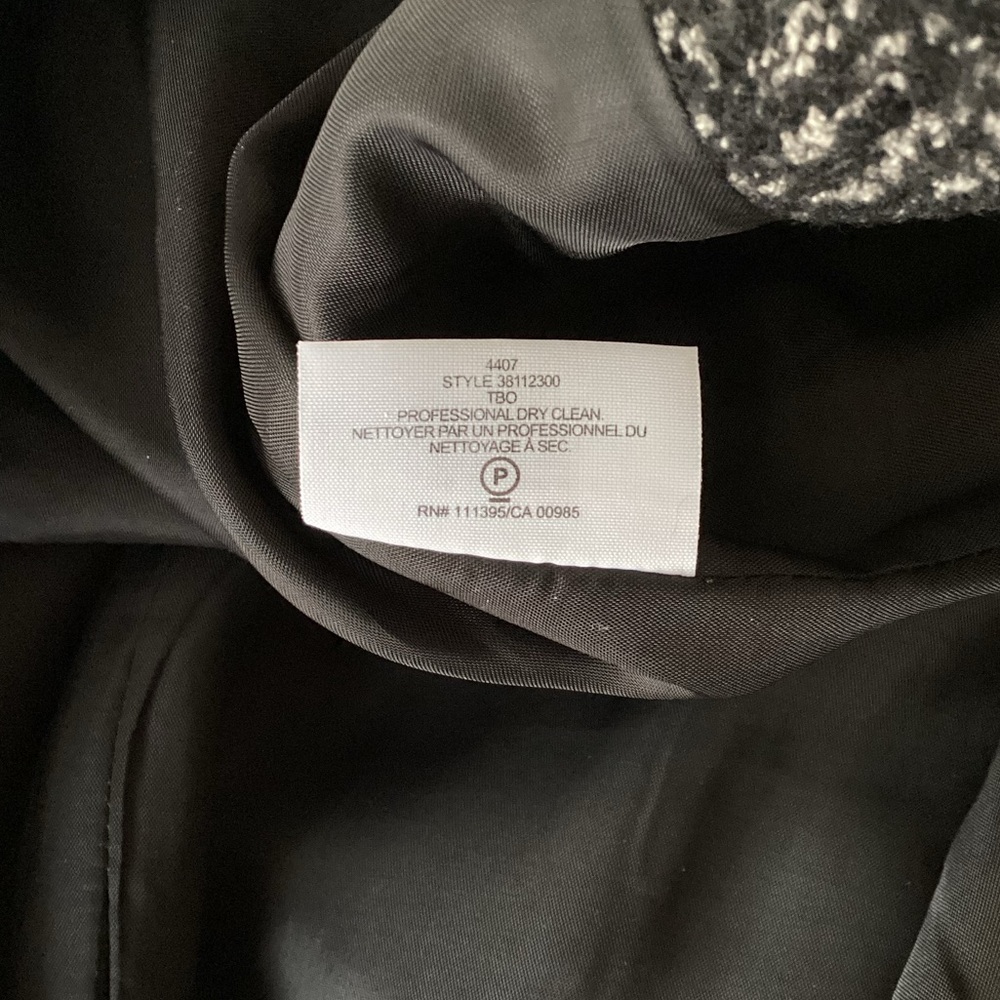 Tony Burch Black Herringbone Skirt - Picture 13 of 14